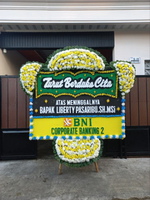 Papan Bunga Duka di Durenjaya