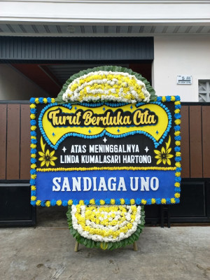 Papan Bunga Duka di Durenjaya